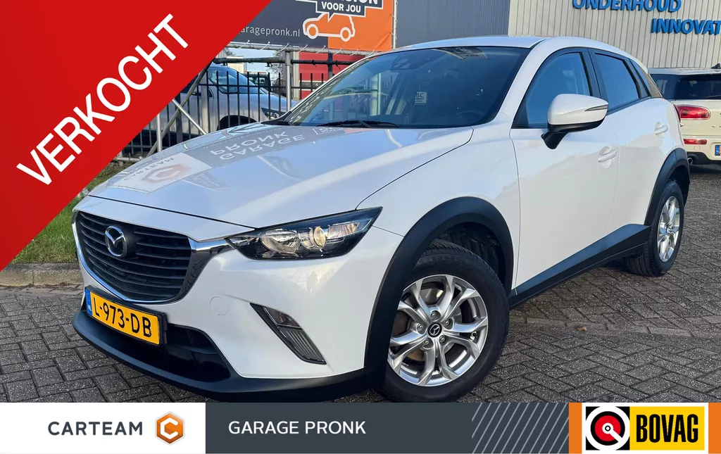 Mazda CX-3 verkocht 2.0 SkyActiv-G 120 SkyLease+ NAVI/DAB+/PDC